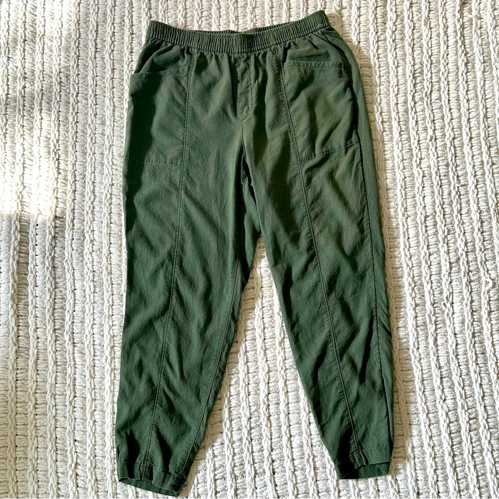 Women’s Old Navy High-Waisted Crop Linen-Blend Pants
